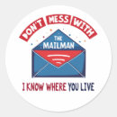Search for mailman stickers Mail carrier
