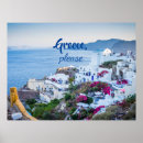 Search for santorini posters View