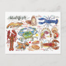 Search for shellfish postcards Seafood