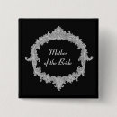 Search for silver square badges Bridesmaid