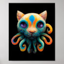 Search for black and white cat skeleton art Witch