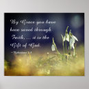Search for saved by grace posters Bible verse