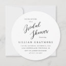Search for script typography bridal shower invitations Classic