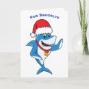 Search for shark christmas cards Great white shark