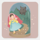 Search for red wolf stickers Fairy tale