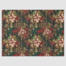 Search for christmas decoupage tissue paper Poinsettia