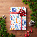 Search for alphabet wrapping paper Typography