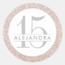Search for blush pink glitter stickers Birthday
