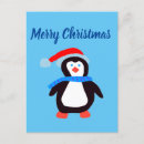 Search for merry christmas penguin postcards Winter