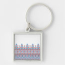 Search for cross design key rings Blue