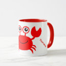 Search for funny crab mugs Illustration