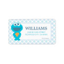 Search for sesame street return address labels First birthday