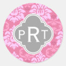 Search for pink damask stickers Grey