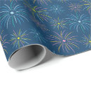 Search for new years eve wrapping paper Blue