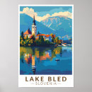 Search for slovenia posters Lake bled