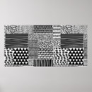 Search for black white graphic design posters Geometric