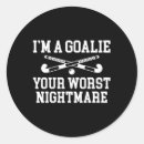 Search for referee round stickers Goalie