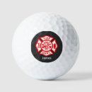 Search for firefighter golf balls Fire department