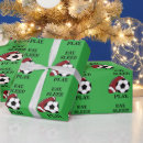 Search for football wrapping paper Futbol