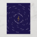 Search for music symbols postcards Musician