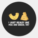 Search for love cheese stickers Mac and cheese