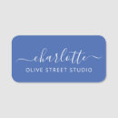 Search for blue name tags Minimalist