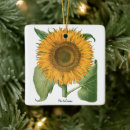 Search for sunflower christmas tree decorations Botanical
