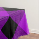Search for purple plaid tablecloths Pattern