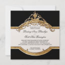 Search for gold filigree wedding invitations Rsvp