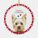 Search for yorkshire christmas tree decorations Red and green