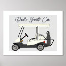 Search for golf cart posters Claudine boerner