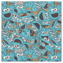 Search for cookie fabric Sesame street