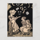 Search for vintage halloween illustration postcards Retro