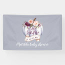 Search for pumpkin baby shower banners Rustic