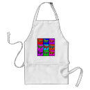 Search for psychedelic aprons Multicolored
