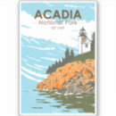 Search for maine lighthouse stickers Acadia national park