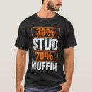 Search for stud muffin tshirts Joke