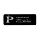 Search for bling return address labels Silver