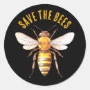 Search for save the bee stickers Honeybee