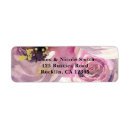 Search for faux gold foil confetti return address labels Chic