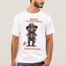 Search for funny raccoon tshirts Animal