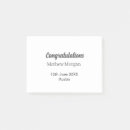 Search for graduation post it notes Graduation name year