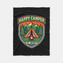 Search for happy campers blankets Vintage