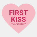 Search for first kiss stickers Heart