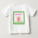 Search for green baby shirts First birthday