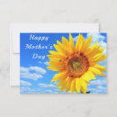 Search for bee mothers day cards Sunflower
