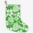 Search for pink and green christmas stockings Tropical