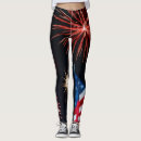 Search for fireworks leggings Red white and blue