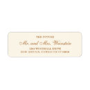 Search for future mr mrs return address labels Elegant