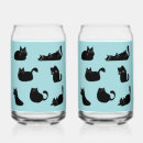 Search for black cat beer glasses Feline